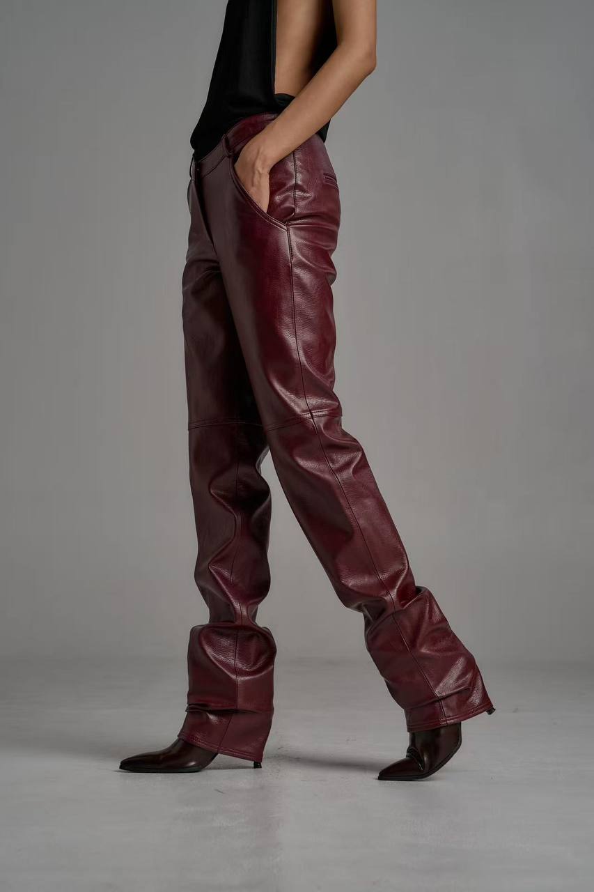 Шкіряні брюки