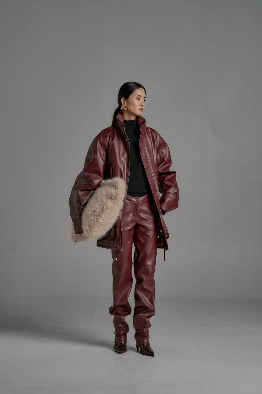 Шкіряні брюки