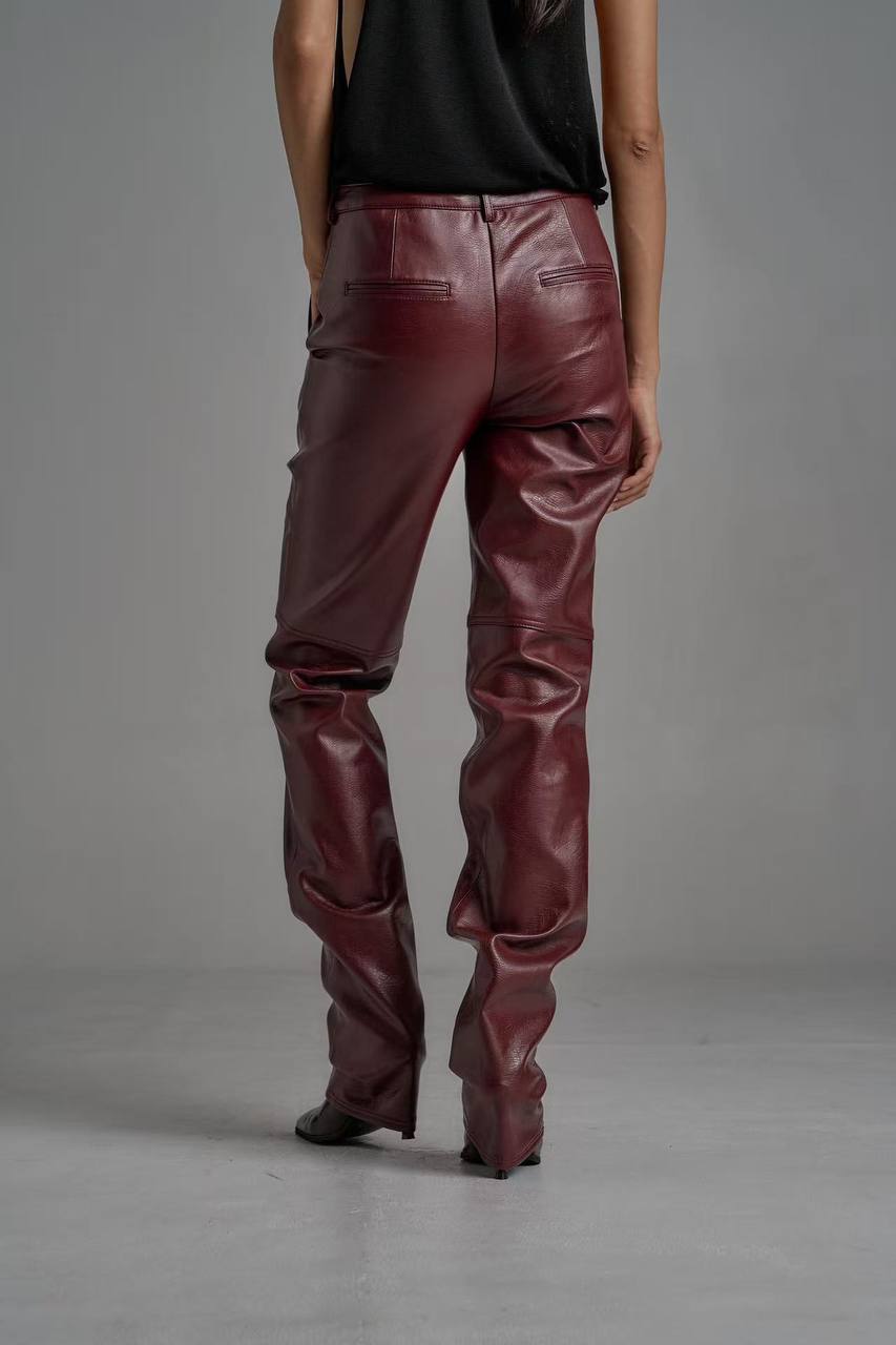 Шкіряні брюки