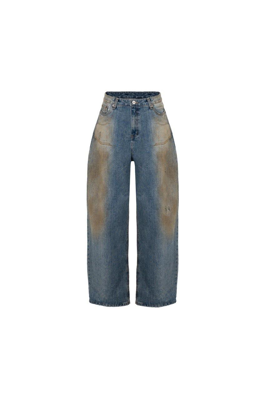 Vintage-wash Jeans